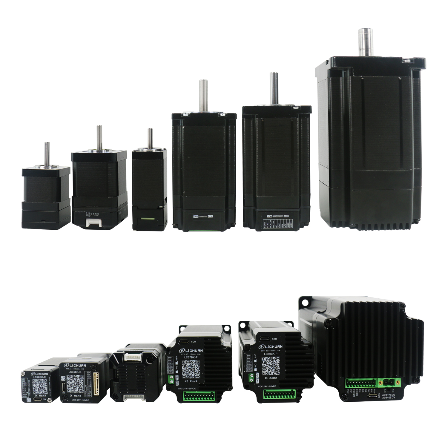 Yeni lansman: Lichuan Sırt Çantası Tipi Açık Döngü Kapalı Döngü Entegre Step Motor Shenzhen Xinlichuan Electric Co., Ltd.