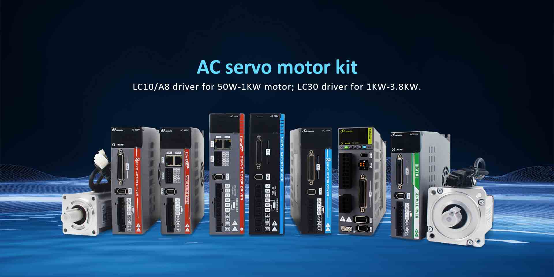 Çin AC Servo Motor Sürücü Seti Tedarikçiler